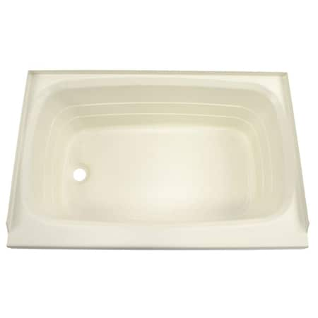 LIPPERT 24IN X 36IN BATHTUB; LEFT DRAIN - PARCHMENT 209372